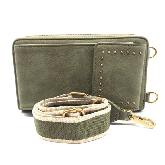 Style & Co Hazy Sage Crossbody Wallet - Picture 10 of 11